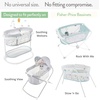 image:imageJoey  Joan Fitted 33x20 Bassinet Sheets for Maxi Cosi Iora BabyBond BCOLBeige  Rust