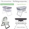 image:imageJoey  Joan Fitted 33x20 Bassinet Sheets for Maxi Cosi Iora BabyBond BCOLPale Pink  Lilac