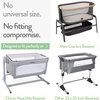 image:imageJoey  Joan Fitted 33x20 Bassinet Sheets for Maxi Cosi Iora BabyBond BCOLPale Pink  Lilac