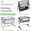 image:imageJoey  Joan Fitted 33x20 Bassinet Sheets for Maxi Cosi Iora BabyBond BCOLPeach  Ivory