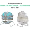 image:imageJoey  Joan Fitted 33x20 Bassinet Sheets for Maxi Cosi Iora BabyBond BCOLSweet Dreams Elephants  Owls