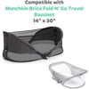 image:imageJoey  Joan Fitted 33x20 Bassinet Sheets for Maxi Cosi Iora BabyBond BCOLSweet Dreams Elephants  Owls