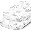 image:imageJoey  Joan Fitted 33x20 Bassinet Sheets for Maxi Cosi Iora BabyBond BCOLSweet Dreams Elephants  Owls