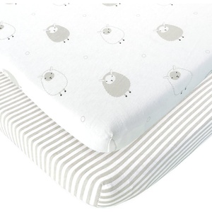 image:imageJoey  Joan Fitted 35x20 Bassinet Sheets for Bedside Sleeper 100 Cotton