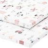 image:imageJoey  Joan Travel Crib Sheets for Baby Bjorn Guava Lotus Travel Crib 2pkFarm Animals