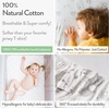 image:image5x33 Baby Bassinet Sheets Boys Girls 2 Pack2pack Heather Grey