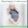 image:imageJoey  Joan Waterproof Pack and Play Mattress Pad Protector Cover  Compatible with Graco Pack n Play  2 Pack Quilted Playard Sheets of Viscose Made from Bamboo  27 x 39for ANGELBLISS Bassinet