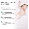 image:imageJoey  Joan Baby Cradle Sheets Fitted 18 x 36 for Wooden Cradle Mattress