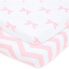 image:imageJoey  Joan Baby Cradle Sheets Fitted 18 x 36 for Wooden Cradle Mattress