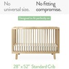 image:imageJoey  Joan Fitted Mini Crib Sheets 38x24 for Dream on Me 100 Cotton 2pkBeige  Rust