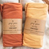 image:imageJoey  Joan Fitted Mini Crib Sheets 38x24 for Dream on Me 100 Cotton 2pkMustard  Brown