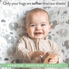 image:imageJoey  Joan Bassinet Sheets 35x20 for Newton Bassinet 100 Cotton 2 Pack