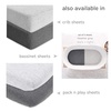 image:imageCuddly Cubs Changing Pad Covers  2 Pack  Snuggly Soft Plush Cotton Changing Table Covers for Boy Girl  Fits Perfectly on Summer Infant and Other 16 x 32 Baby Changing Table Pads  Heather GreyGrey