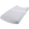 image:imageCuddly Cubs Changing Pad Covers  2 Pack  Snuggly Soft Plush Cotton Changing Table Covers for Boy Girl  Fits Perfectly on Summer Infant and Other 16 x 32 Baby Changing Table Pads  Heather GreyGrey